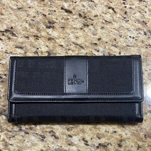 Fendi Black Wallet